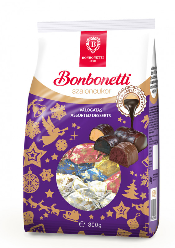 Bonbonetti Válogatás 300g | Szaloncukor